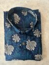 Jaipuri Cambric Cotton Printed Shirts - Half Sleeves - Size M