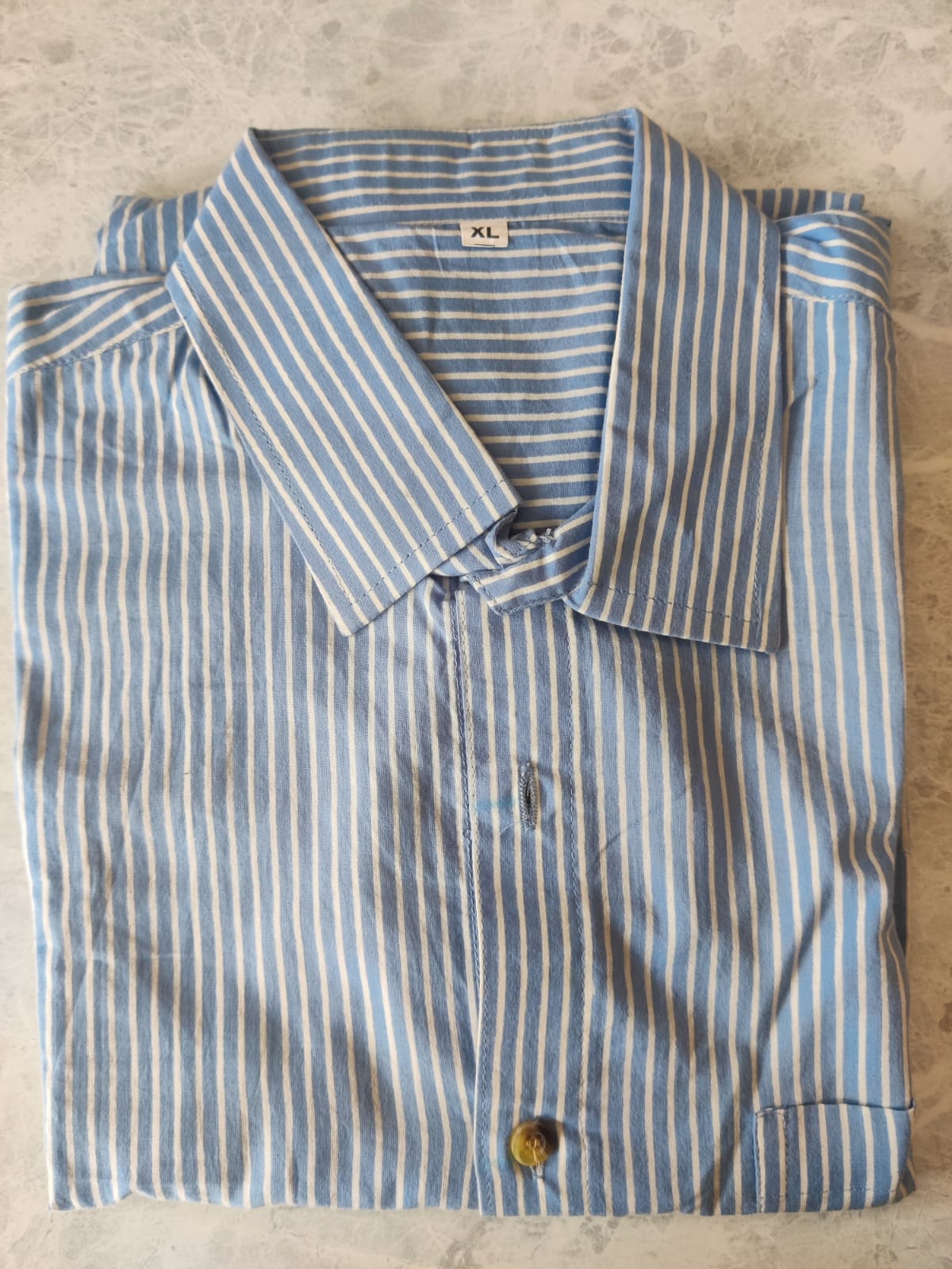 Jaipuri Cambric Cotton Printed Full-sleeves Shirts - Size L - Image 2